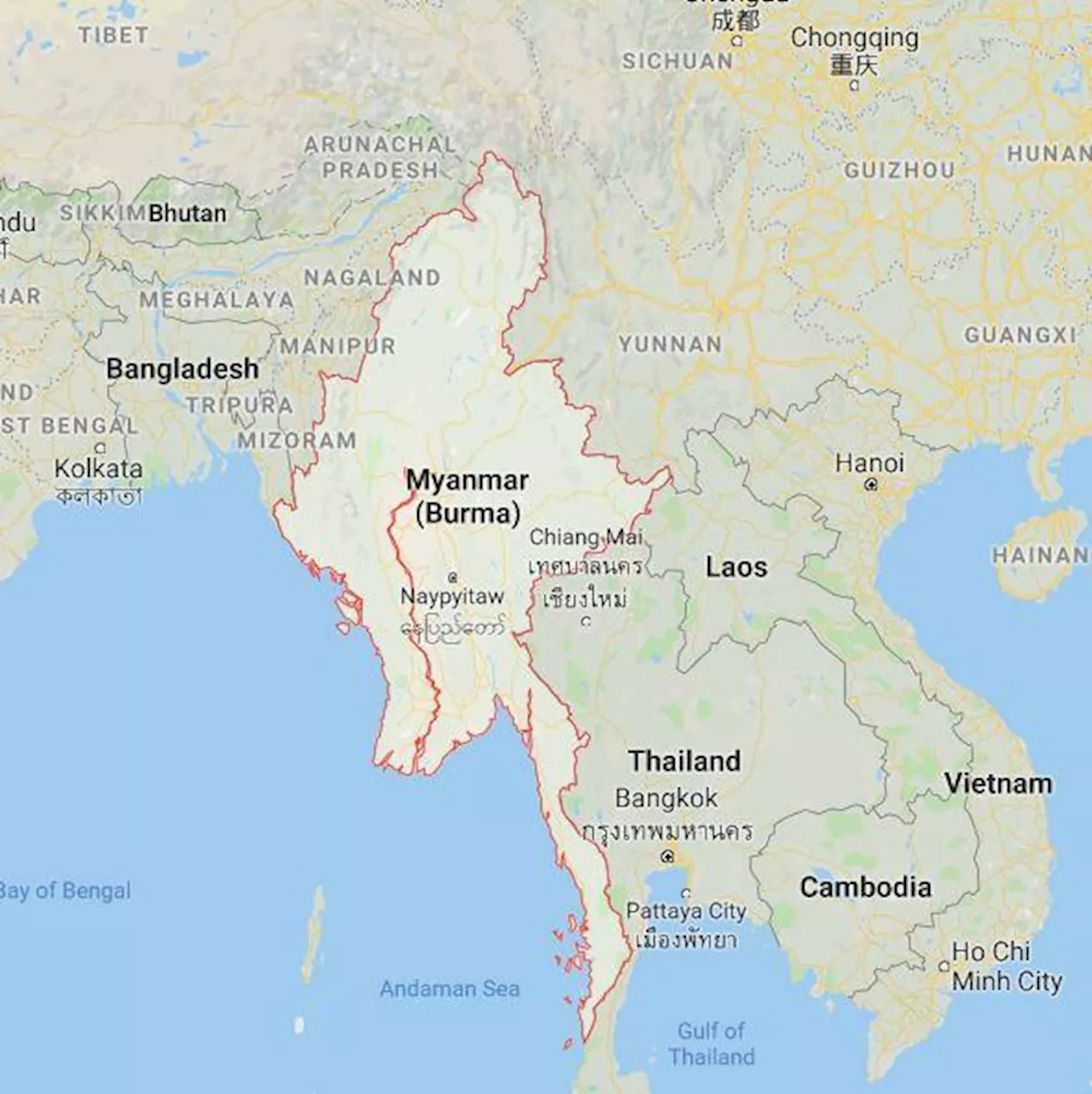 Fighting flares at Myanmar-Thai border as rebels target stranded junta troops