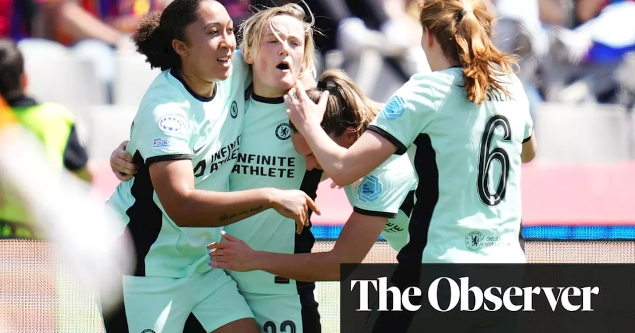 Erin Cuthbert gives Chelsea stunning win in first leg of Barcelona semi-final