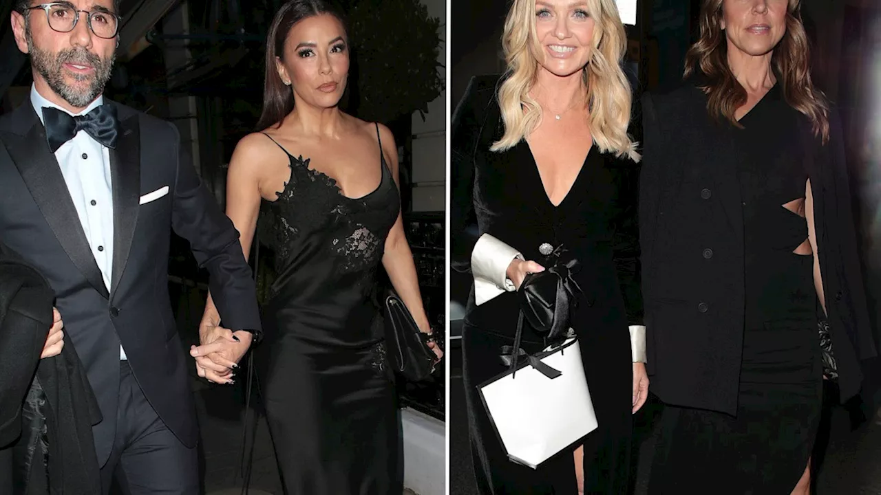 Eva Longoria, Rosie Huntington-Whiteley and Geri Halliwell lead Victoria Beckham's star-studded birthday bash