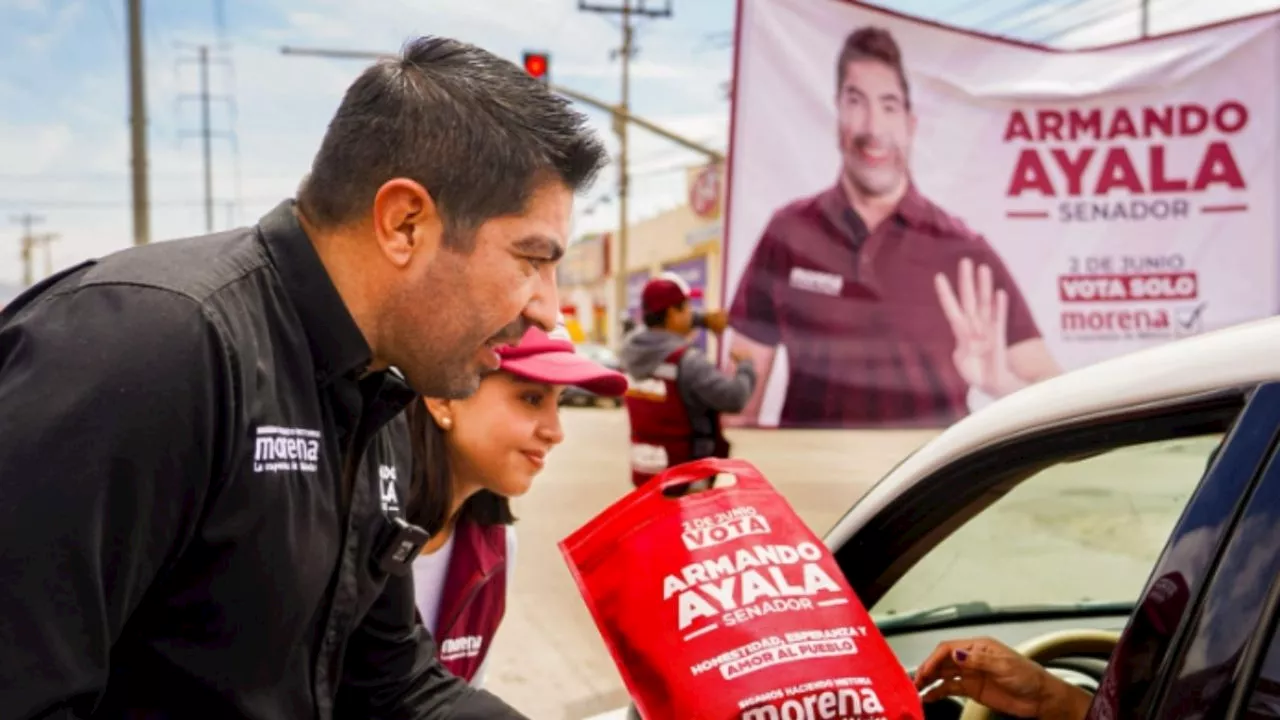 Candidato de Morena huye cuando un ciudadano le reclama: VIDEO