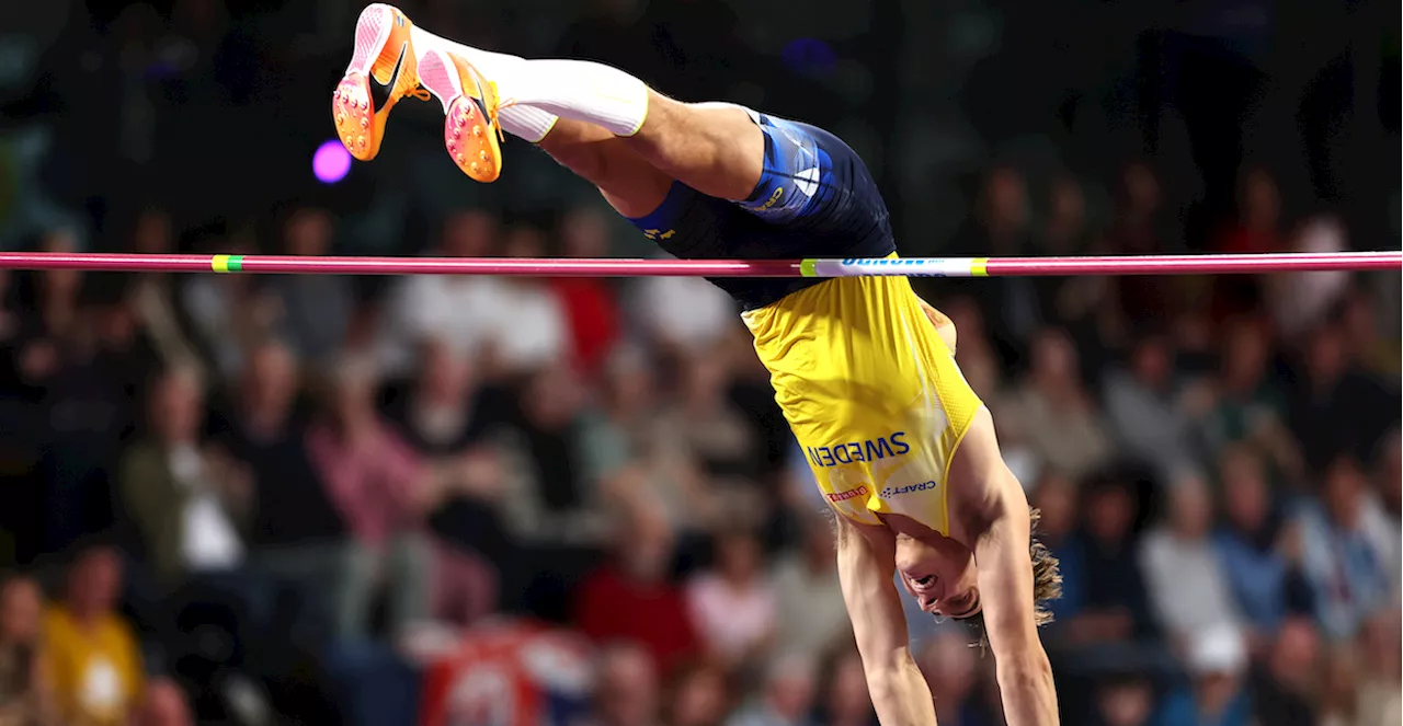 Armand Duplantis ha stabilito un’altra volta il record del mondo di salto con l’asta