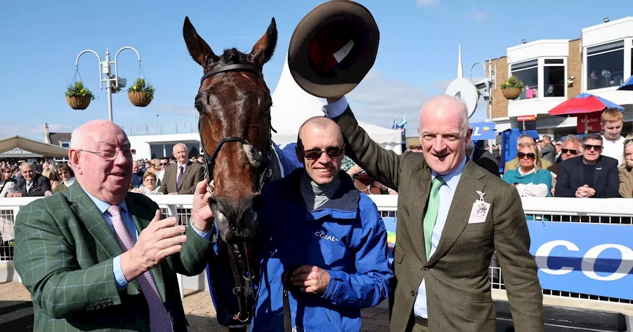 Mullins fights back from Scottish National mishaps to land 4,462-1 four-timer