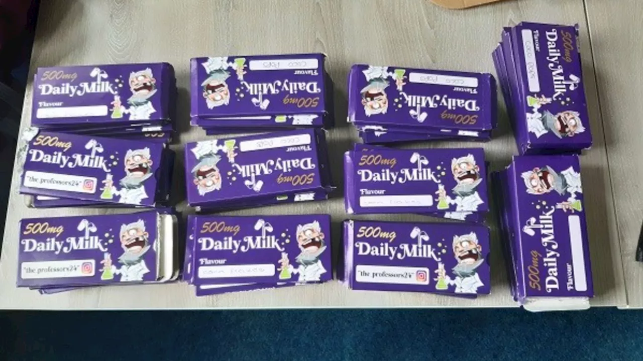 Cannabis chocolate bars resembling Cadbury Dairy Milk seized in Doncaster