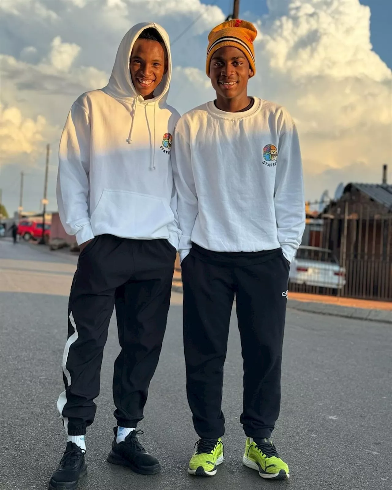 South African wonderkids put Soweto rivalry aside for fashion!