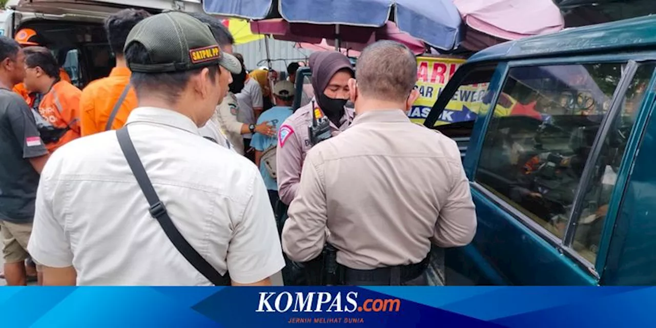 Ramai soal Mobil Seruduk Gerobak PKL di Pasar Klewer Solo, Sopir Diduga Meninggal Saat Menyetir