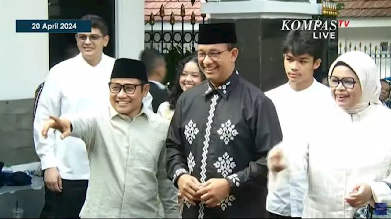 Anies Hadiri Halalbihalal di Kediaman Cak Imin: Ini Tradisi Lebaran