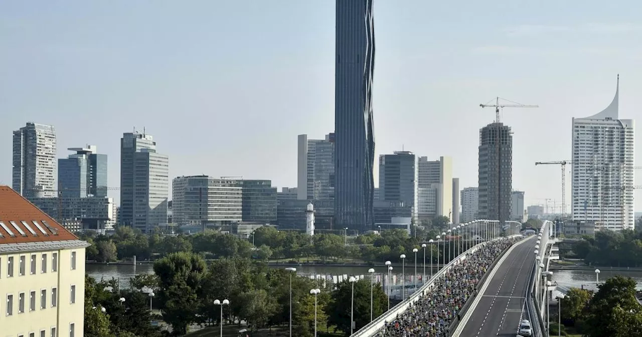 Vienna City Marathon: Nicht nur Läufer müssen sich warm anziehen