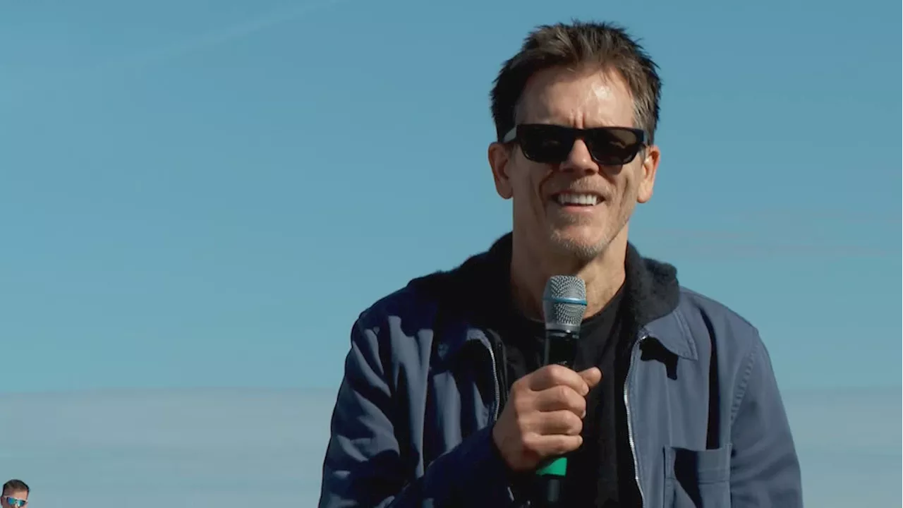 Kevin Bacon greets students, fans at Payson High School where 'Footloose' was filmed