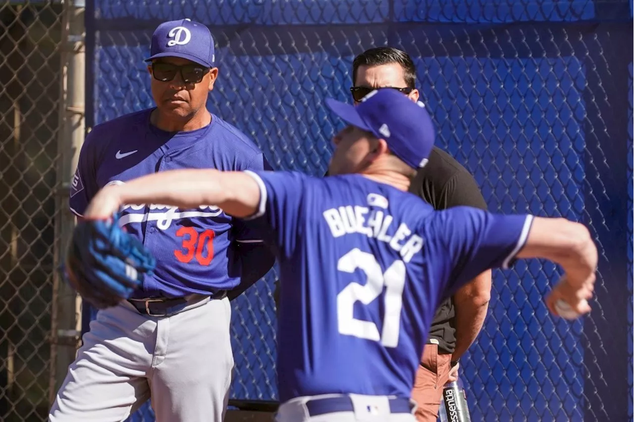 Dodgers’ Walker Buehler has been ‘not great’ in rehab outings, Dave Roberts says