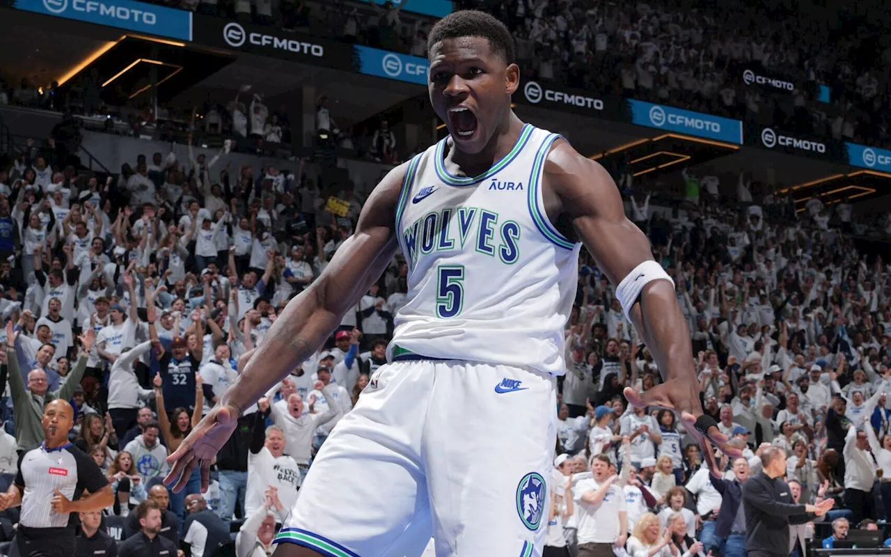 Com um show de Anthony Edwards, Timberwolves atropela Suns