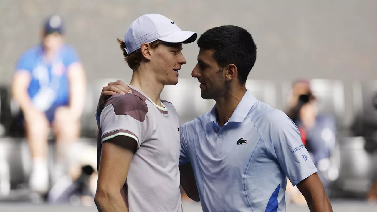 Djokovic rinuncia a Madrid, Sinner può diventare n.1 del mondo già a Roma