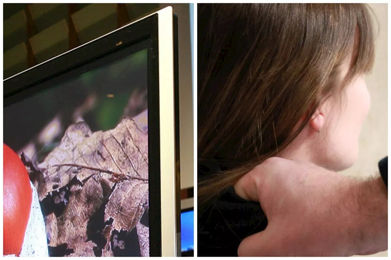 Drunken Leeds thug bizarrely tried to ram flat-screen TV into girlfriend's mouth during row