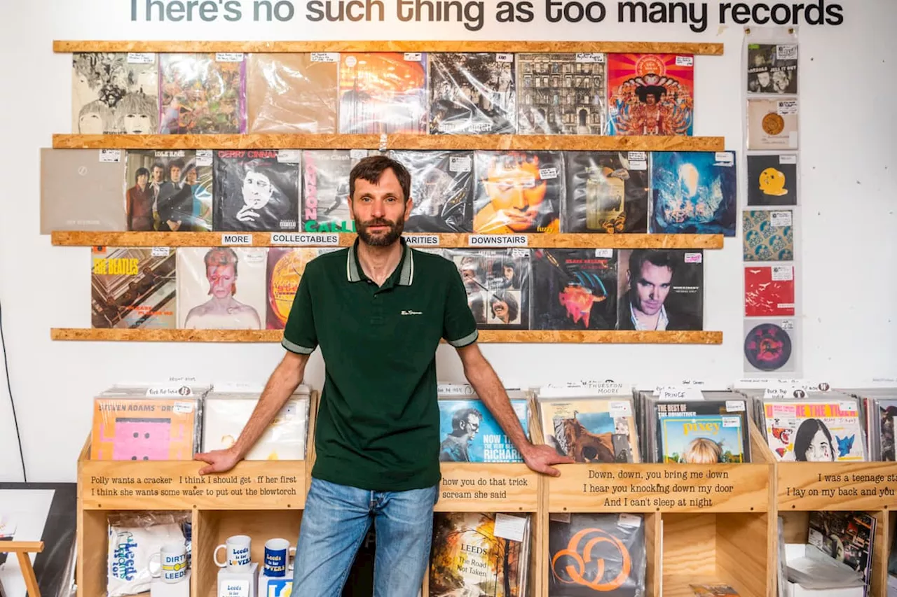 The Vinyl Whistle: New owner of record store in Headingley, Leeds, celebrates his first Record Store Day