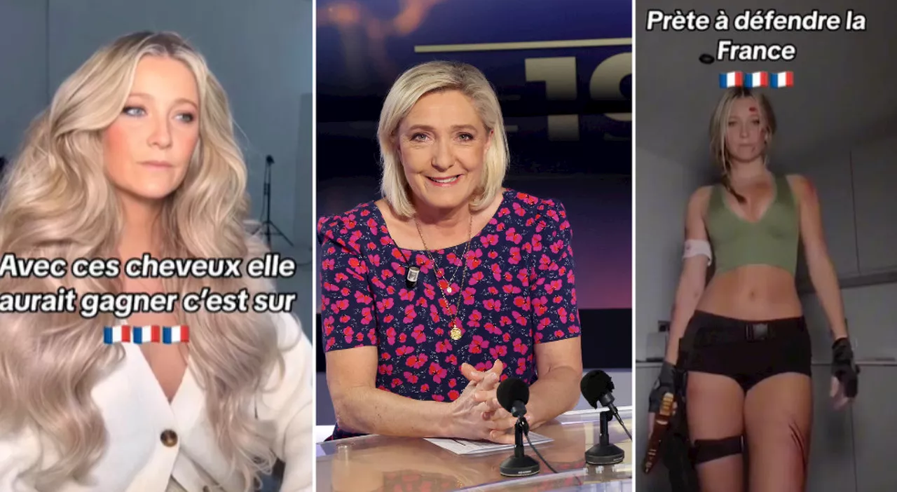 «Votate mia zia Marine Le Pen», l'appello di Amandine per la destra francese: in realtà l'influencer non esist