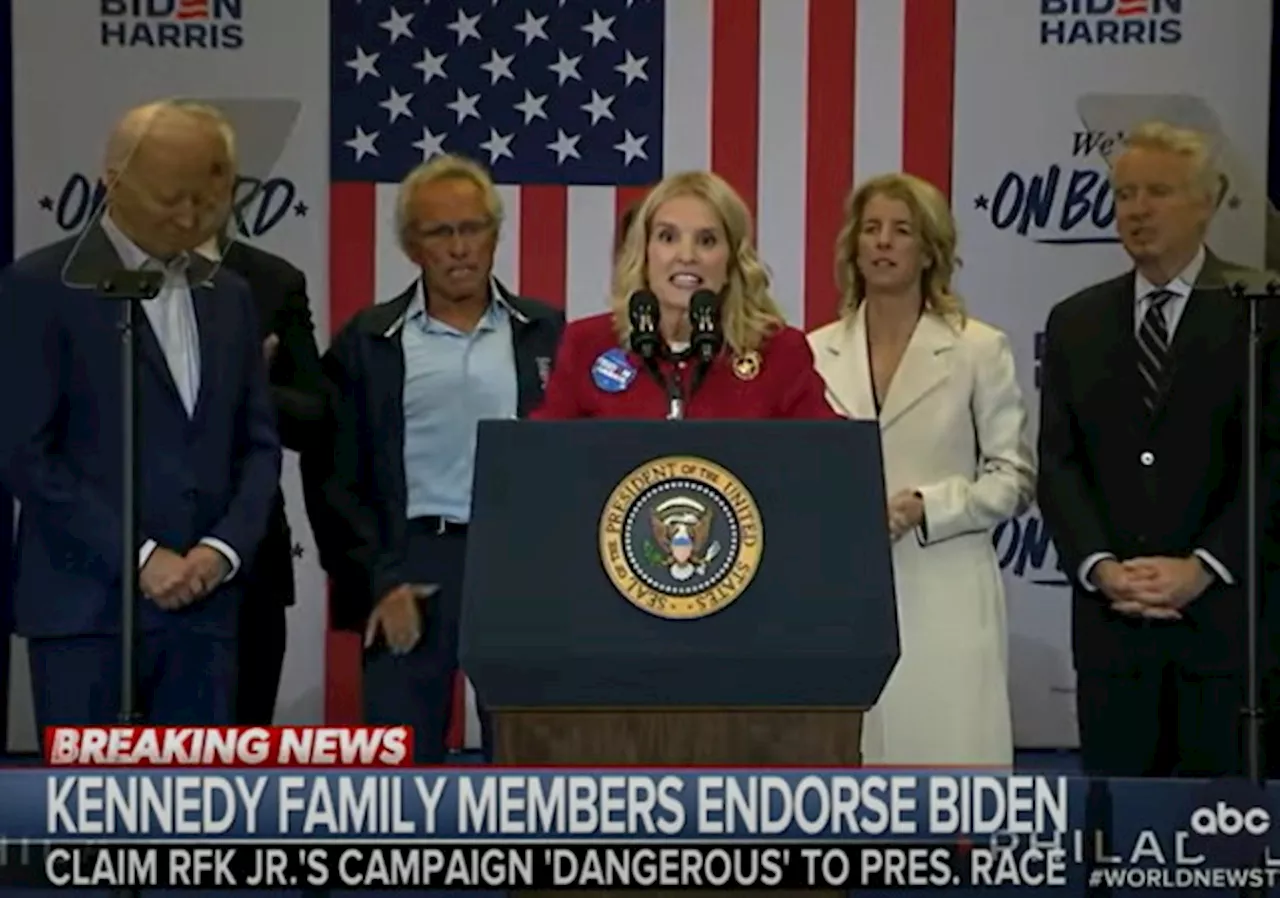 Rich and Privileged White Family From Massachusetts Endorses Biden for 2024