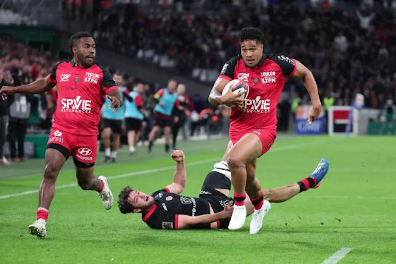 Réduit à 14, Toulon prend le meilleur sur Toulouse au Vélodrome