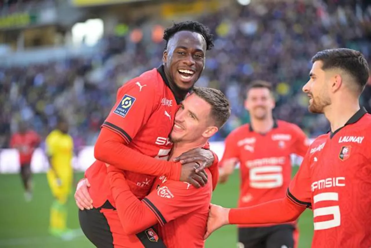 Rennes se relance dans la course à l'Europe et fait mal à Nantes