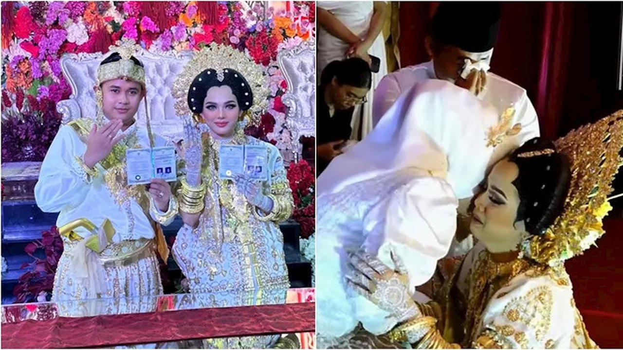 8 Momen Akad Nikah Putri Isnari dan Abdul Azis Pakai Adat Bugis, Penuh Haru Bahagia