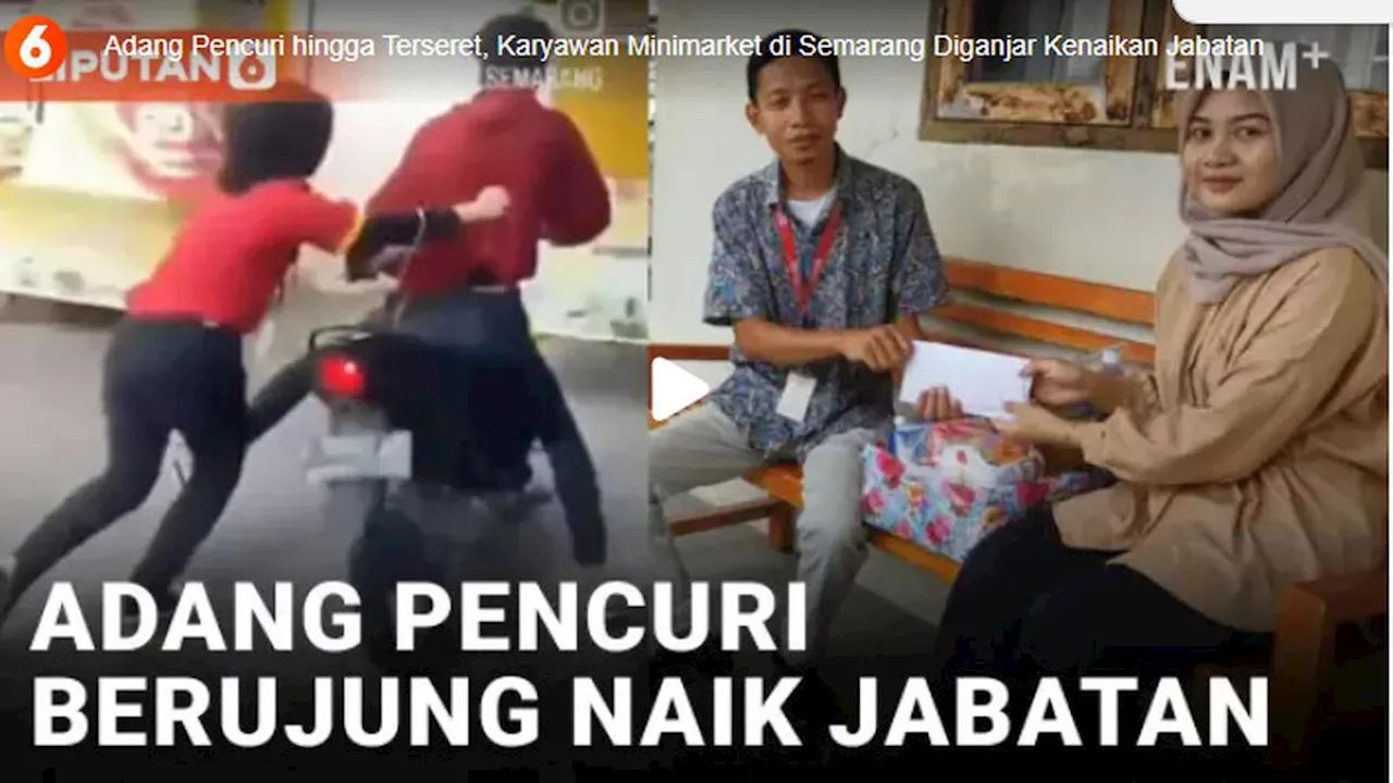 Aksi Heroik Karyawati Minimarket di Semarang Berbuah Manis, Kini Jadi Kepala Toko