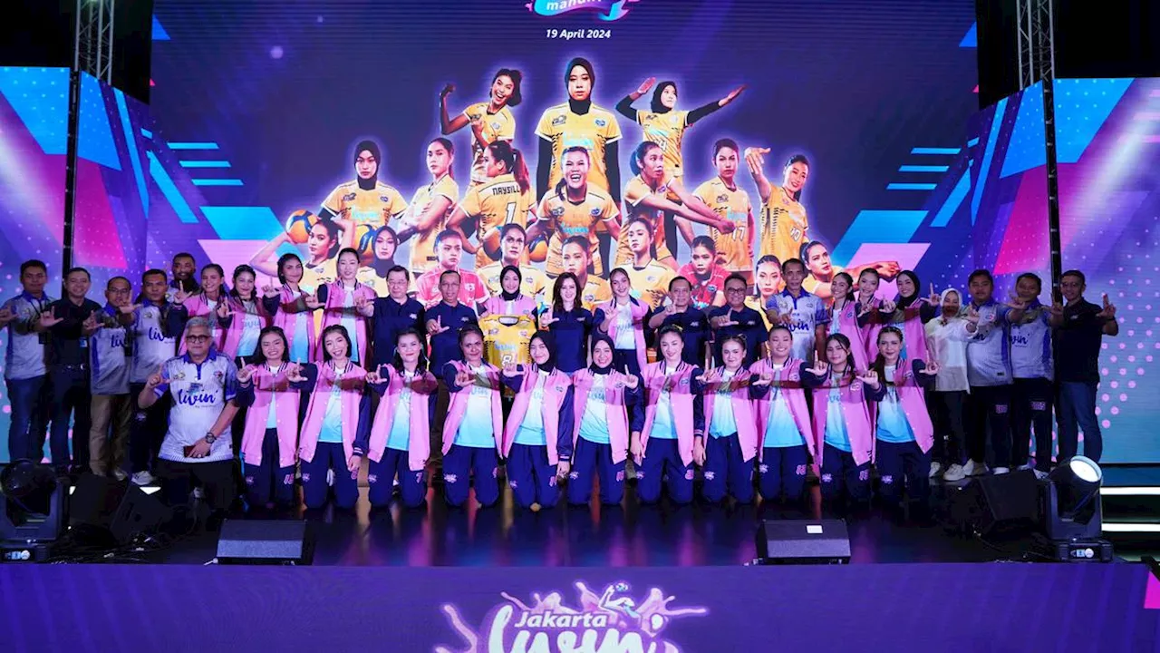 Bank Mandiri Luncurkan Tim Voli Putri Jakarta Livin' Mandiri untuk Arungi Proliga 2024