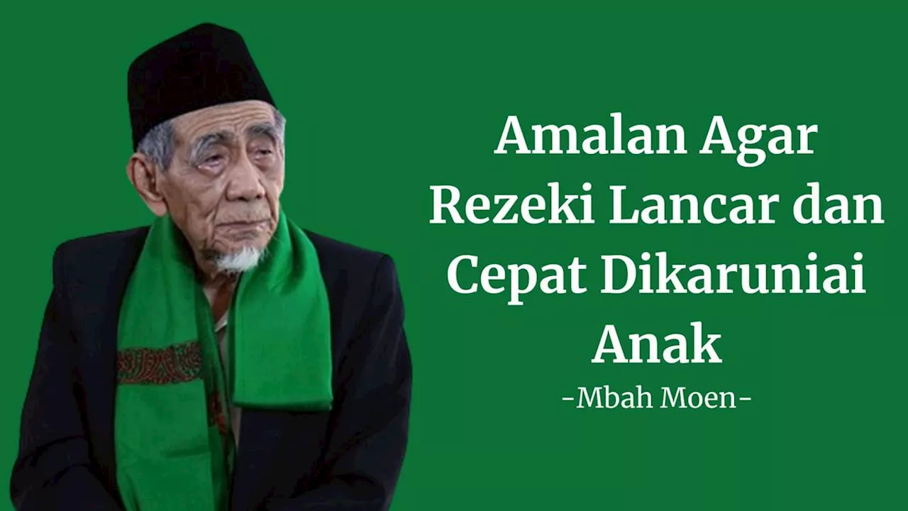 Ijazah Wirid Pendek dari Mbah Moen agar Rezeki Lancar dan Cepat Dikaruniai Anak, Baca setelah Sholat