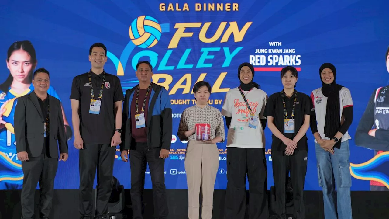 Nippon Paint Indonesia Semarakkan Fun Volleyball: Red Sparks vs Indonesia All-Star