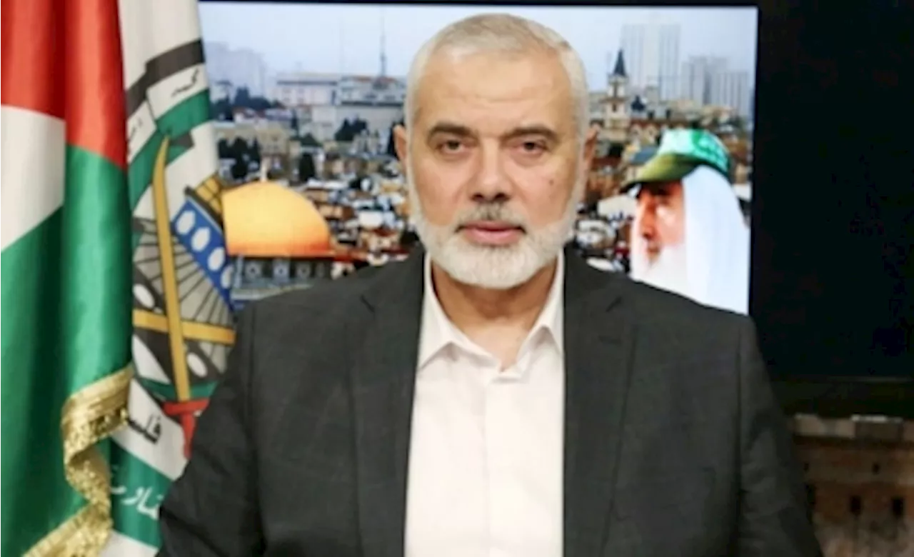 Hamas leader Haniyeh to hold talks with Turkiye president