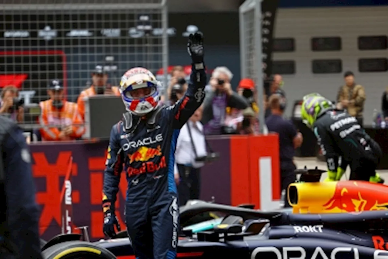 Verstappen takes pole for Chinese GP after sprint win