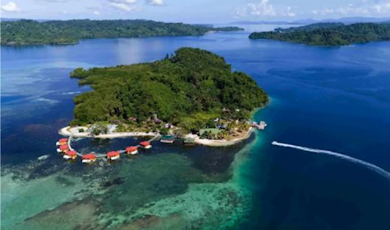 Pulau Wisata Nusa Ra di Pulau Bacan