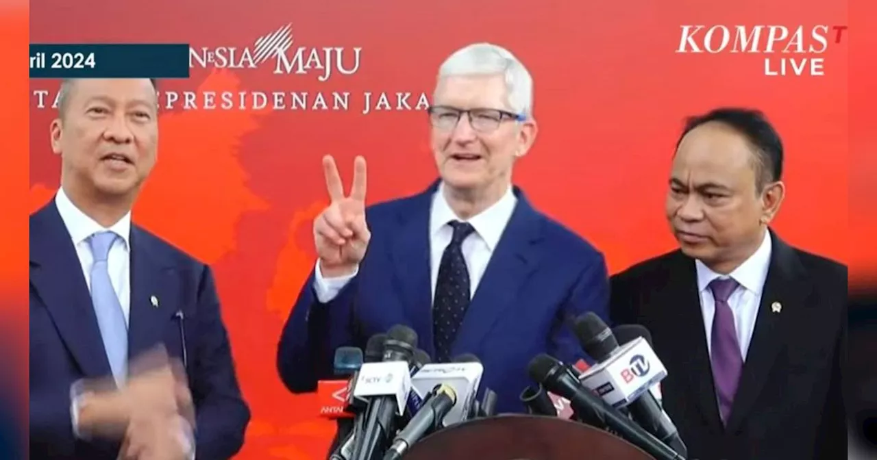 Intip Harta Kekayaan Tim Cook, CEO Apple yang Temui Presiden Jokowi di Istana