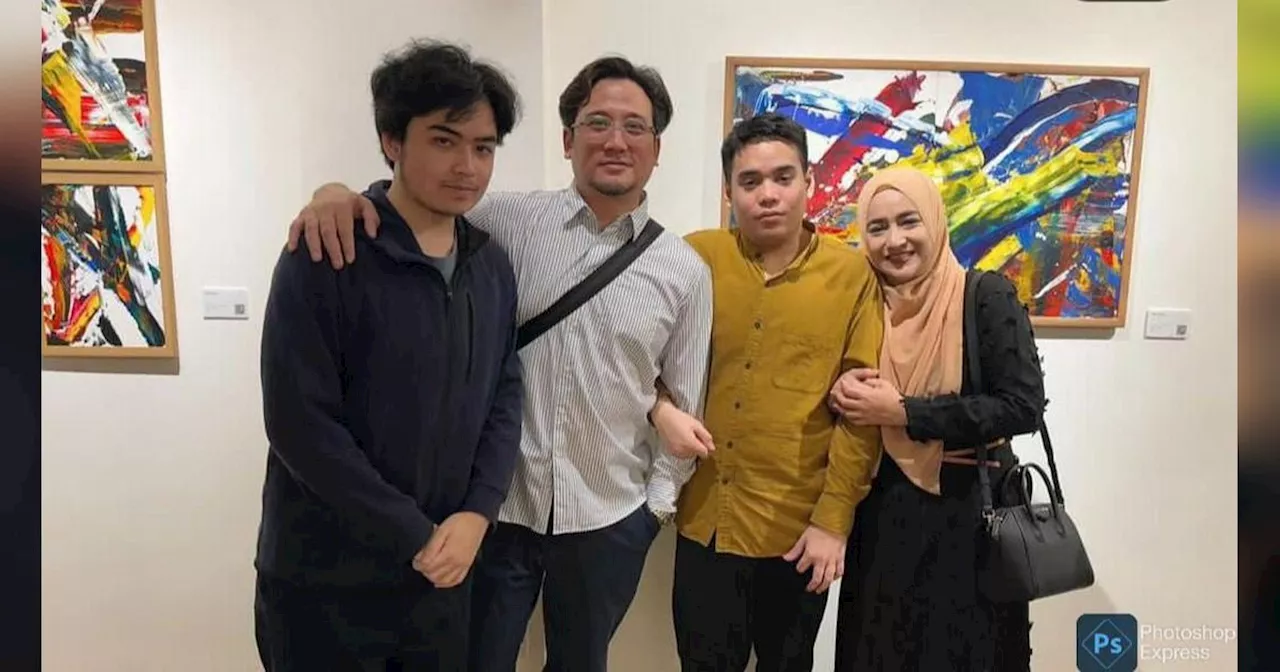 Sebelum Pindah ke Kanada, Potret Pameran Tunggal Omar Anak Cindy Fatikasari dan Tengku Firmansyah yang Diminati Dubes Italia