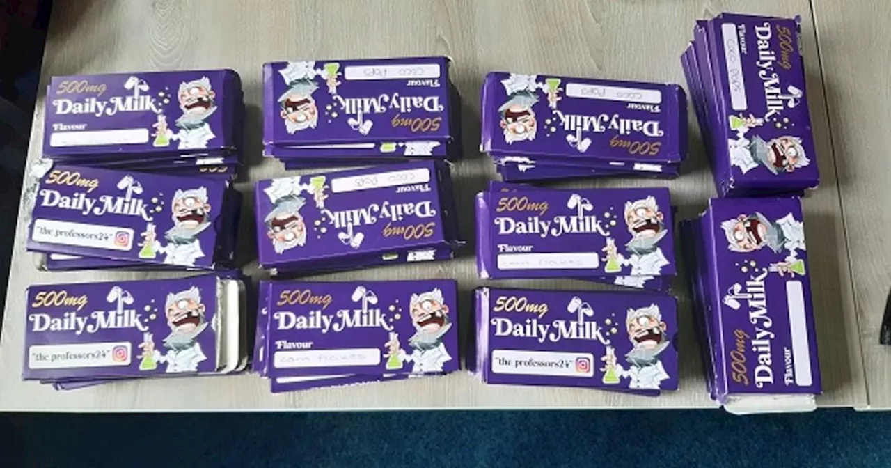 Police mark 420 by seizing weed chocolate disguised as Dairy Milk