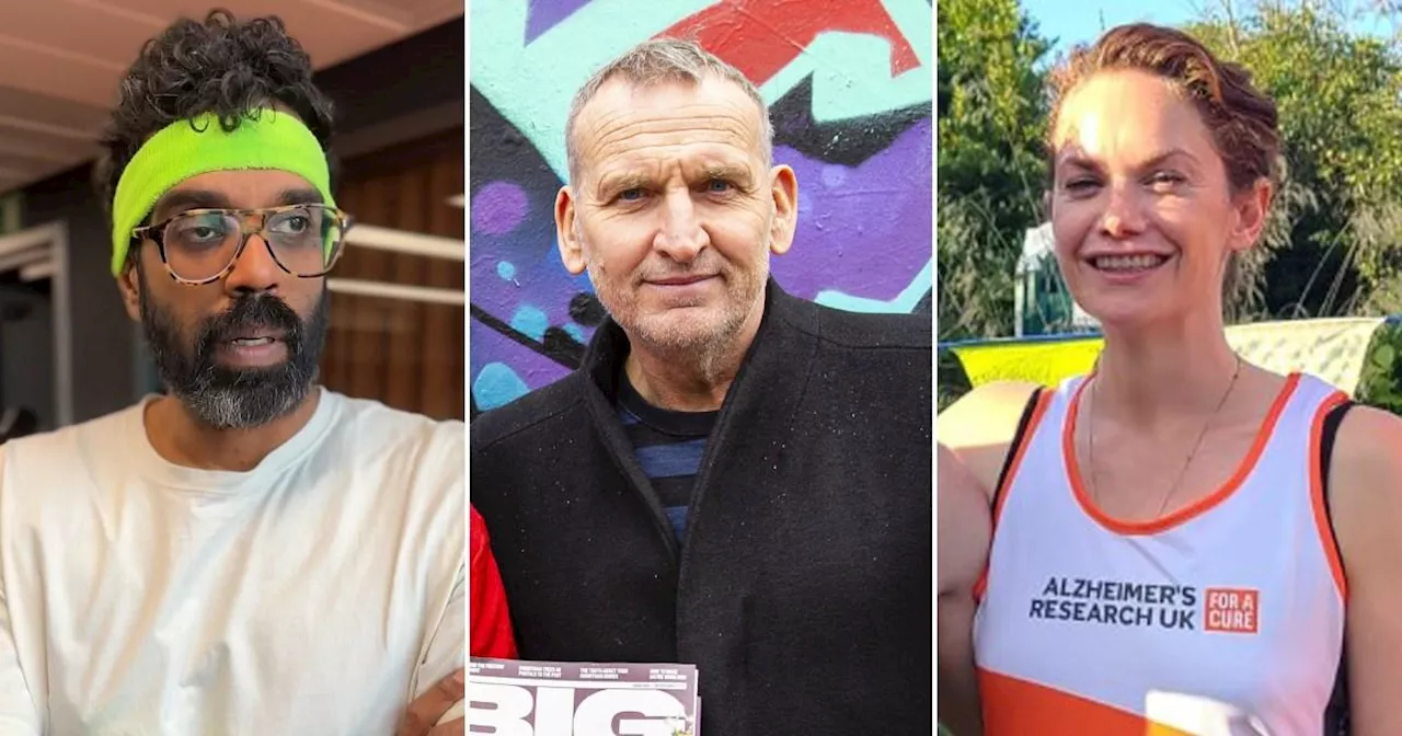 The 'lazy' TV star and other celebrities running the London Marathon 2024