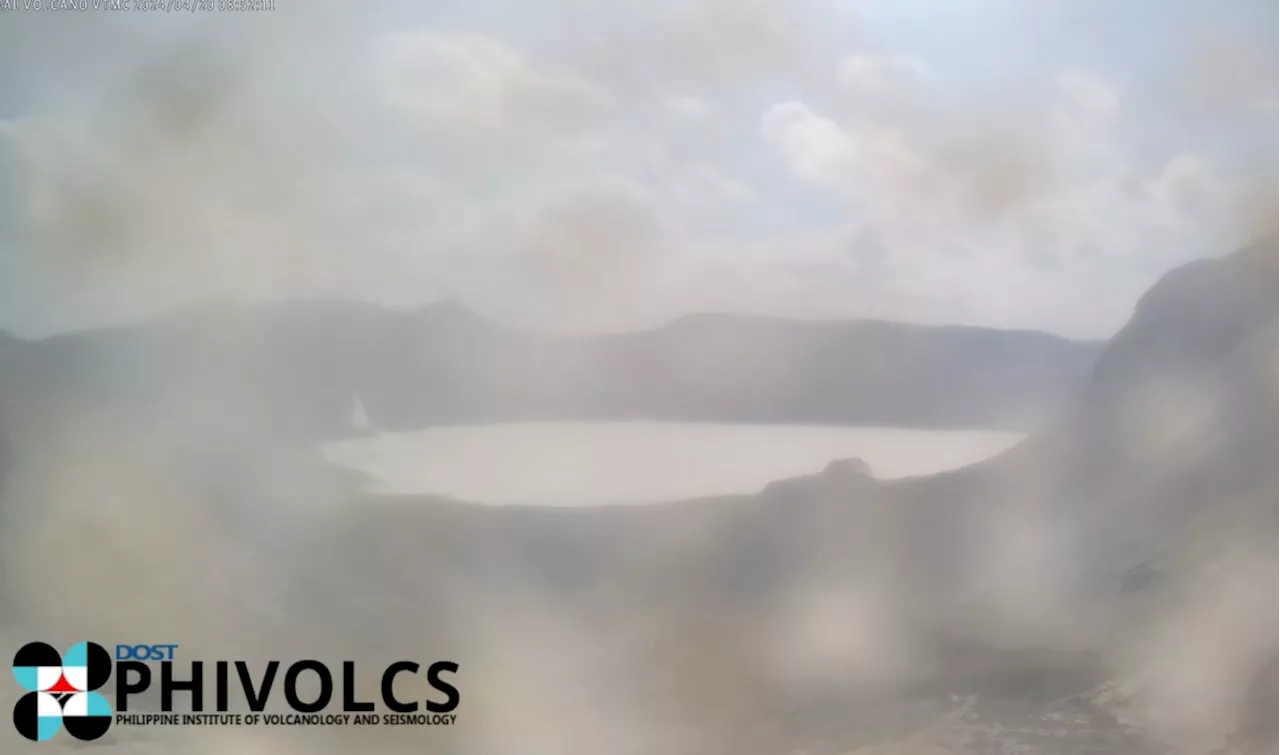 Brief phreatic eruptions recorded over Taal Volcano, Phivolcs reports