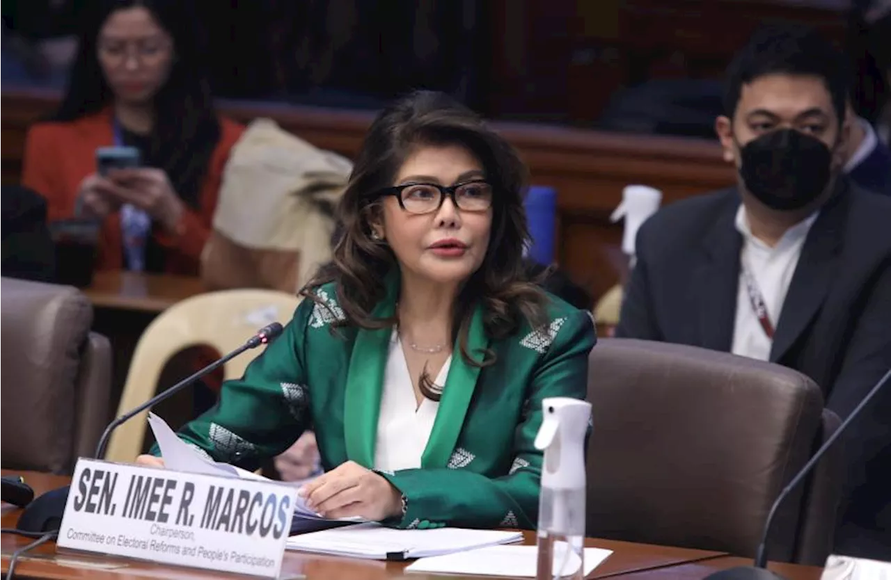 Imee says stop illegal quarries in Laguna de Bay