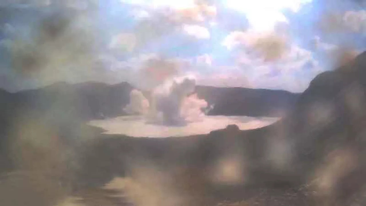 Three phreatic eruptions at Taal — Phivolcs