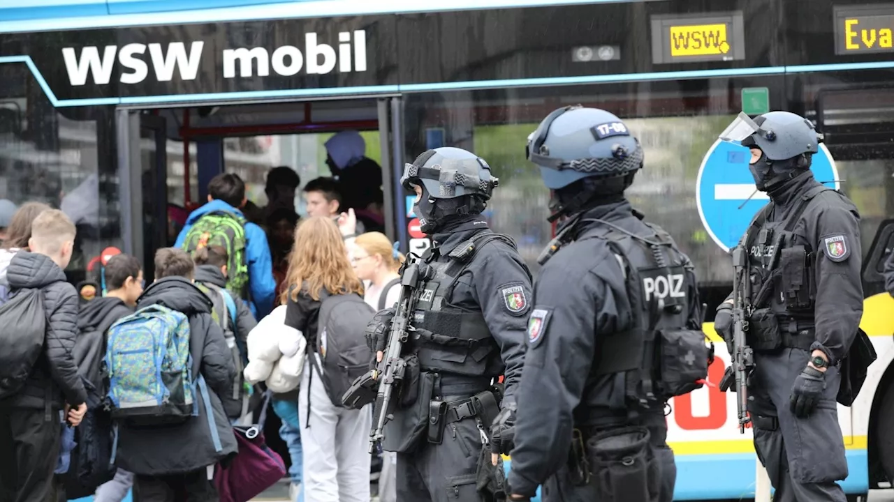 Polizeieinsatz an Wuppertaler Gymnasium