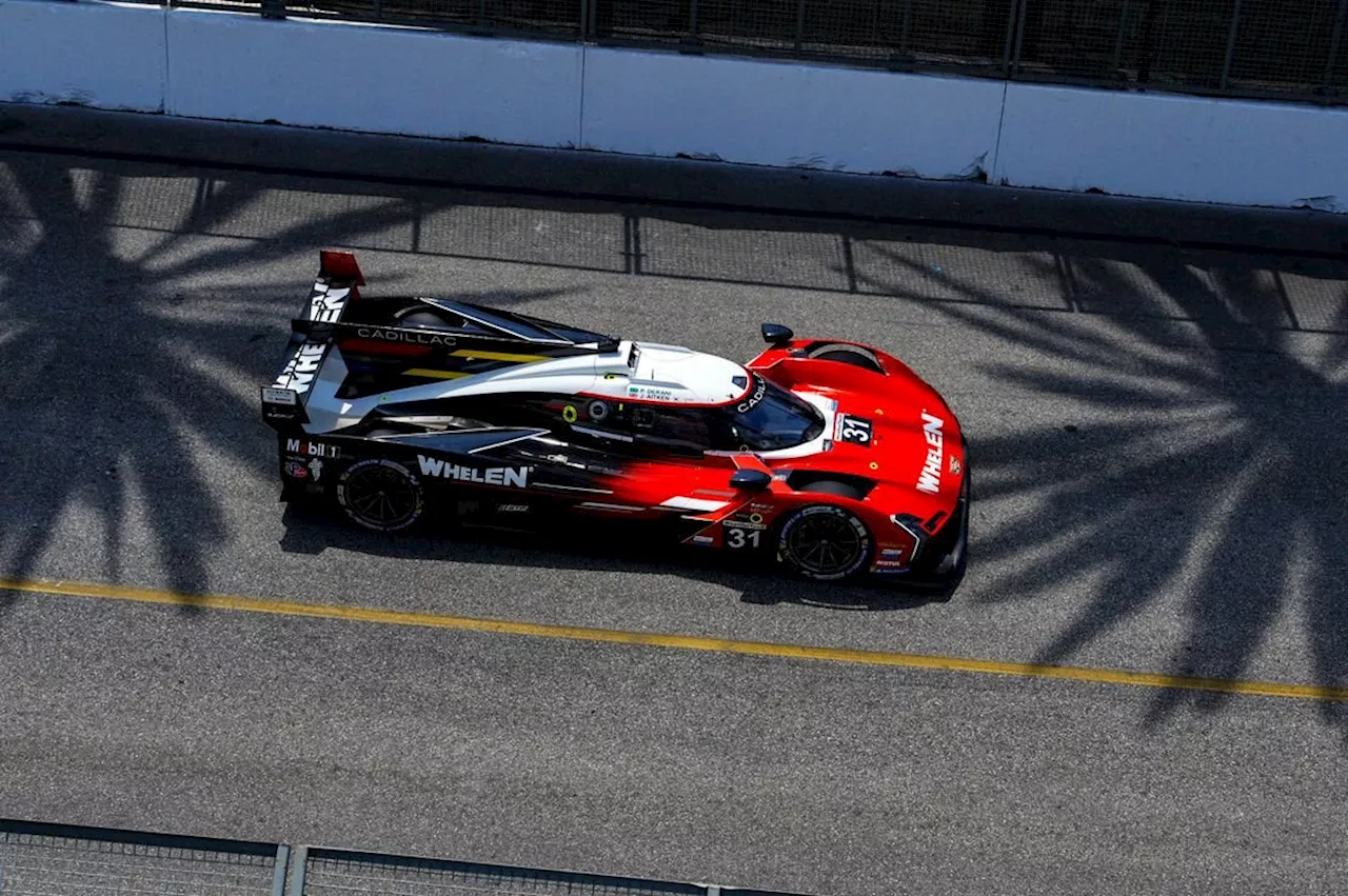 Long Beach IMSA: Derani takes pole for Cadillac by 0.009s, then wrecks