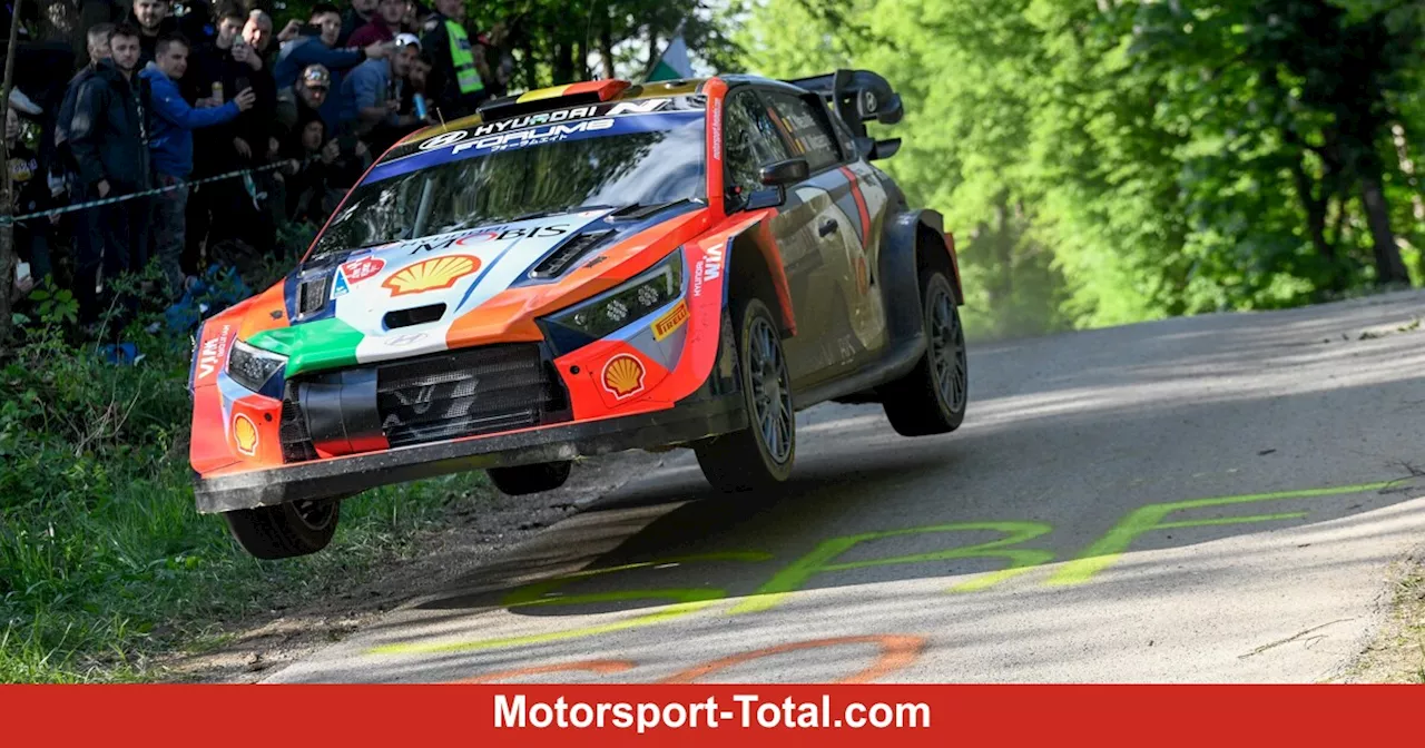 WRC Rallye Kroatien 2024: Reifenpoker - Neuville führt knapp vor Evans