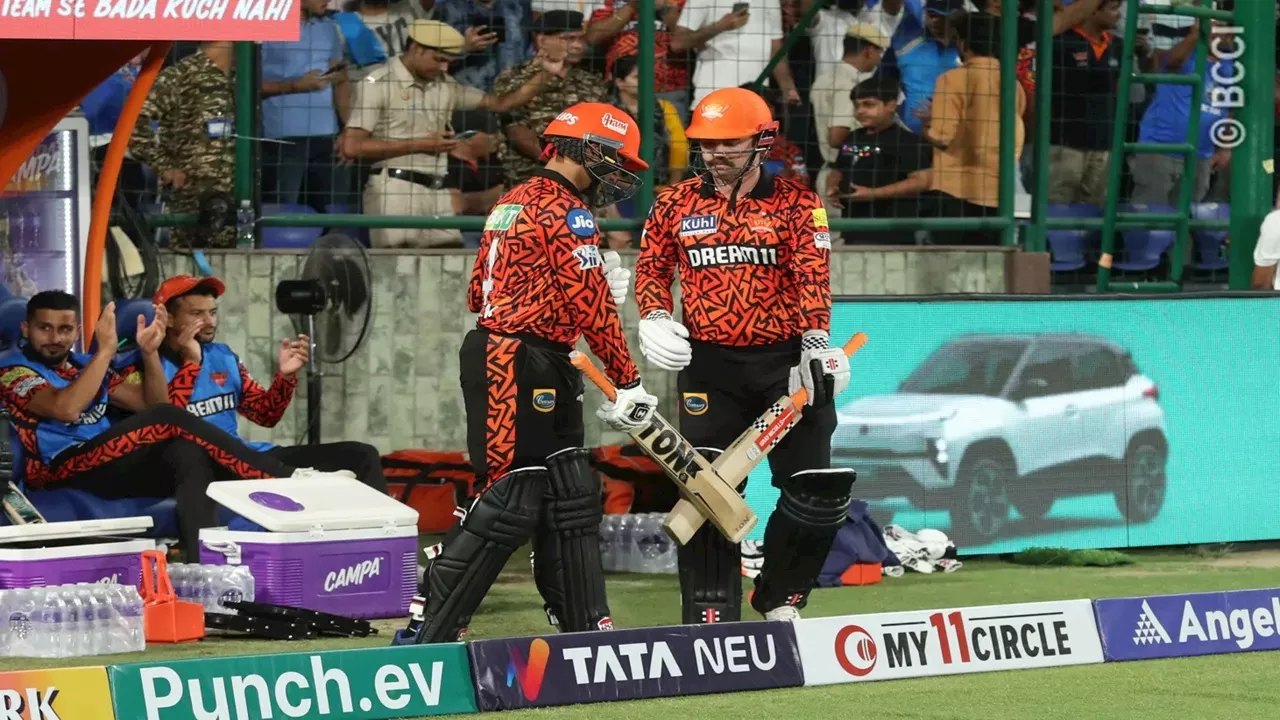 IPL 2024 : DC vs SRH मैच में बना सबसे बड़ा पावर प्ले स्कोर, जानें हैदराबाद ने 6 ओवर में बनाए कितने रन?