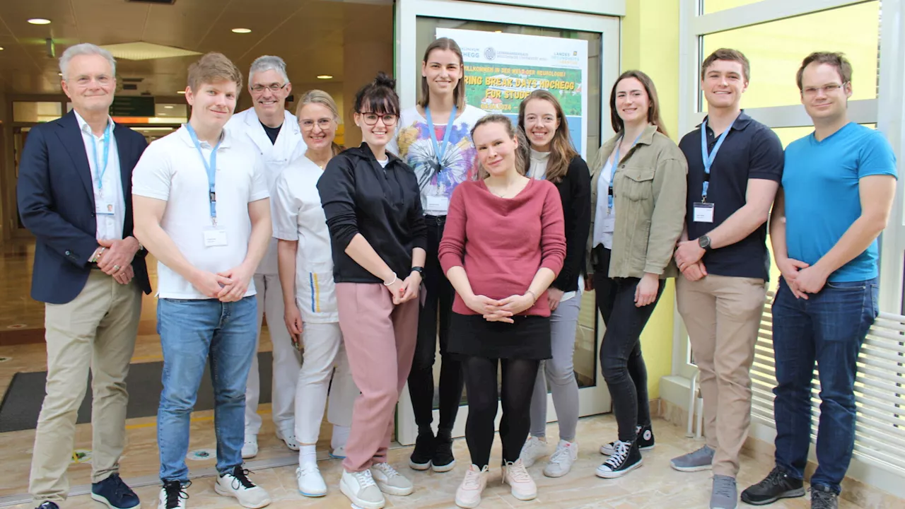 Angehende Ärzte übten bei „Spring Break Days“ im Hochegger Klinikum