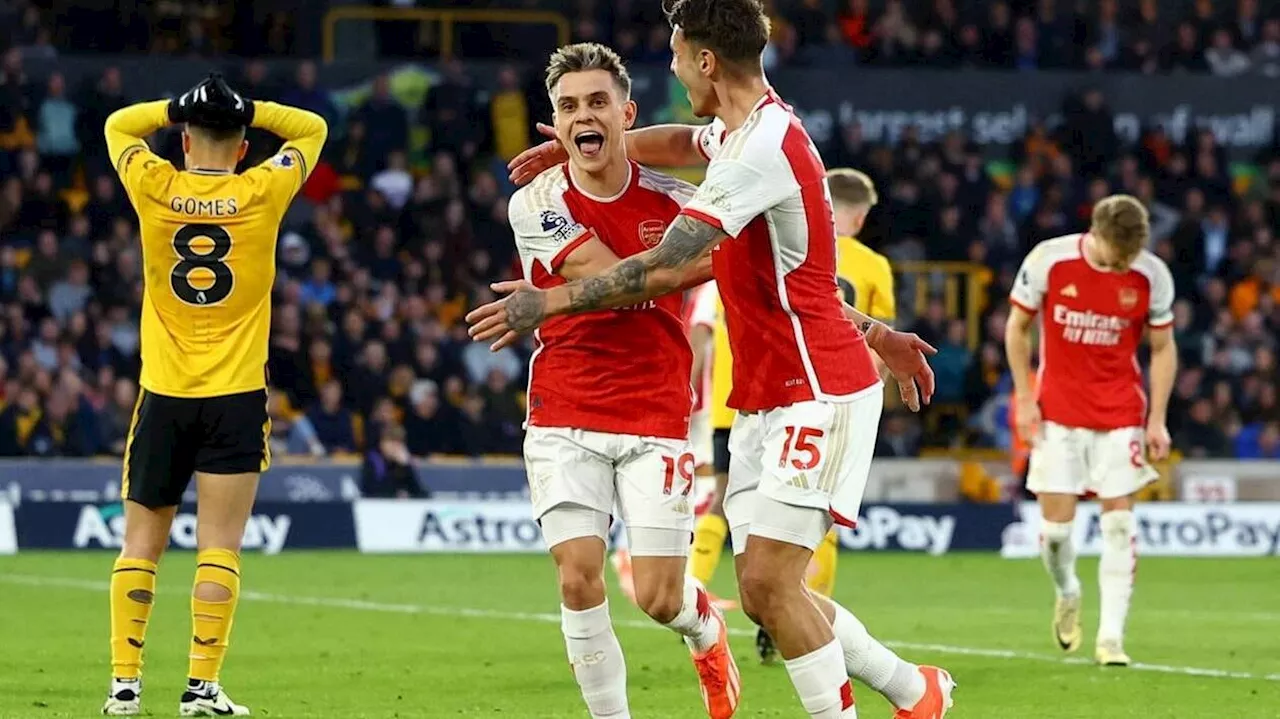 Premier League. Vainqueur de Wolverhampton, Arsenal reprend les commandes du championnat