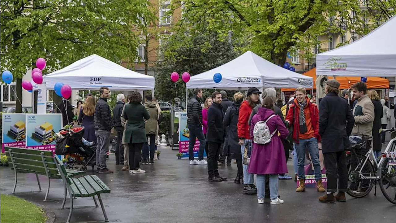 Der grosse Aufmarsch bleibt am «Markt der Parteien» in Luzern aus