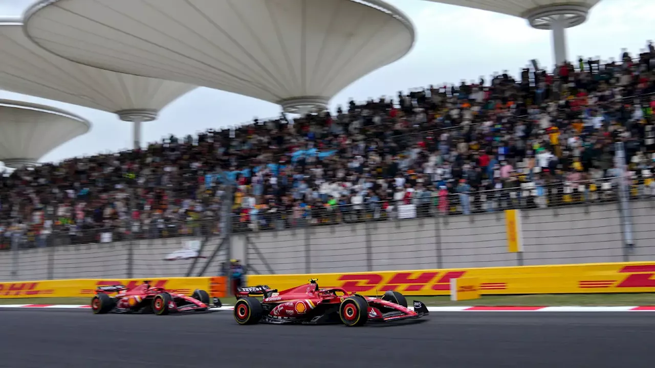 Charles Leclerc points finger at 'over the line' Carlos Sainz over late-race battle
