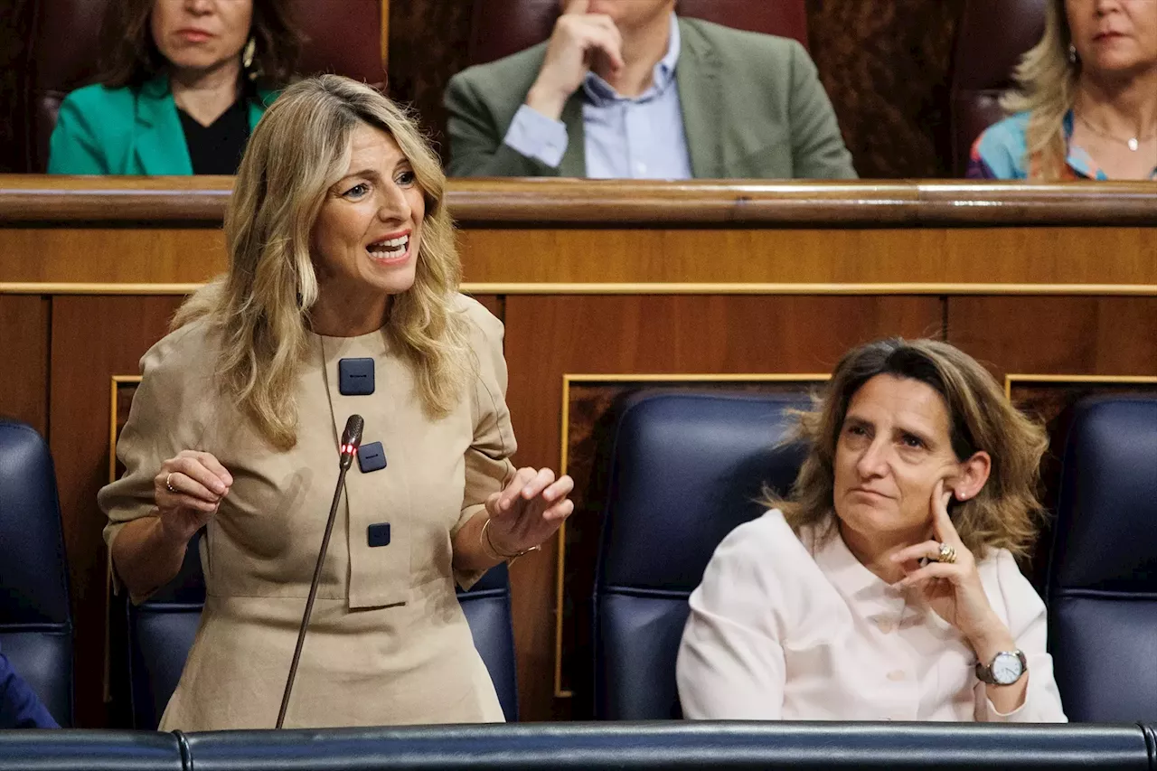 Yolanda Díaz defiende la entrada del Estado en Naturgy mientras que Ribera lo ve prematuro