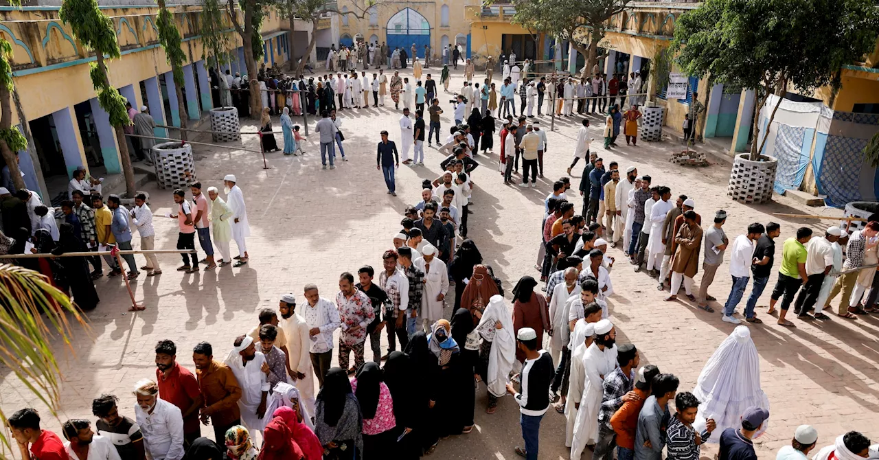 Indians vote in huge election dominated by jobs, Hindu pride and Modi