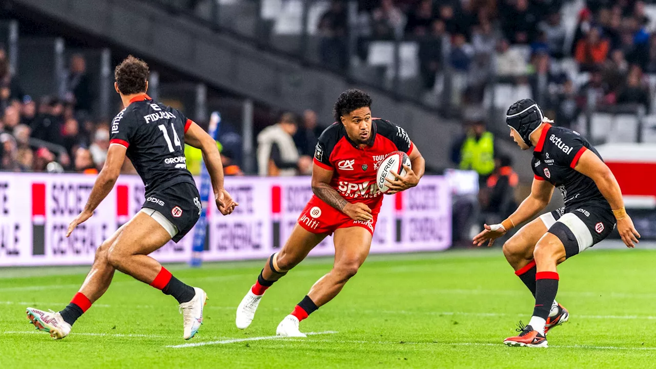 Top 14: Toulon l'emporte d'un petit point face à Toulouse