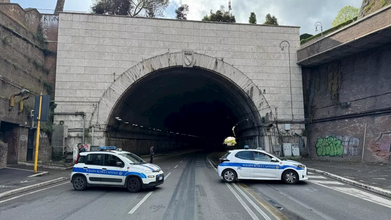 Chiusa la Galleria Principe Amedeo Savoia Aosta per il distacco di una turbina