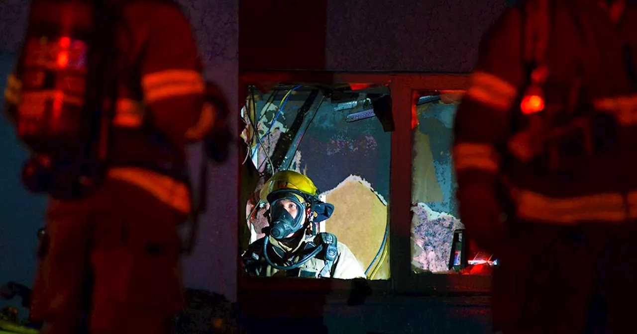 Firefighters respond to fire at east-end St. John's office building Friday night