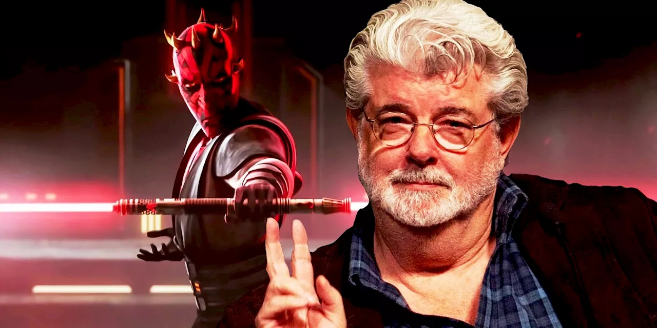 How George Lucas Masterminded Darth Maul's Clone Wars Resurrection